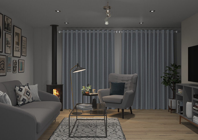 Oslo, Carbon - Made to Measure Curtains - Image 7